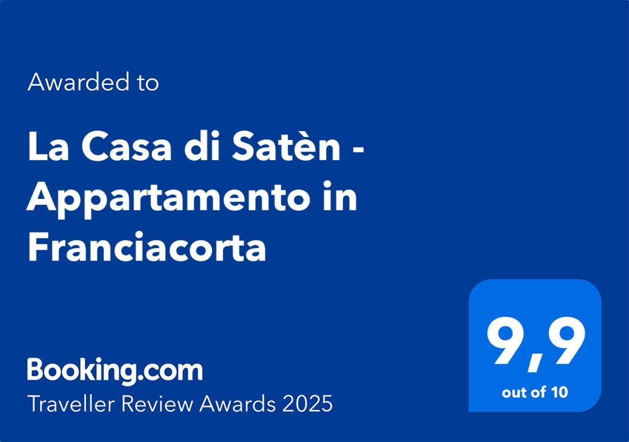 La Casa Di Saten - Appartamento In Franciacorta Erbusco Exterior photo